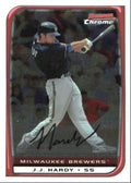 2008 Bowman Chrome J.J. Hardy Milwaukee Brewers #150
