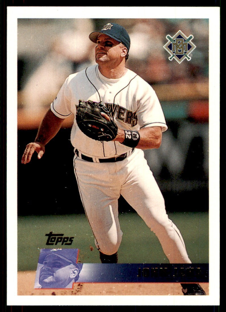 1996 Topps John Jaha Baseball Cards #317