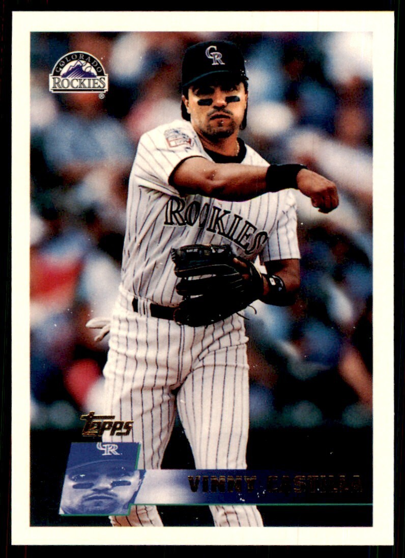1996 Topps Vinny Castilla Baseball Cards #188