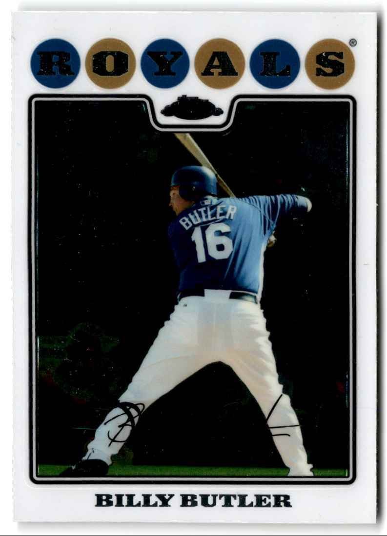 2008 Topps Chrome Billy Butler Kansas City Royals #183