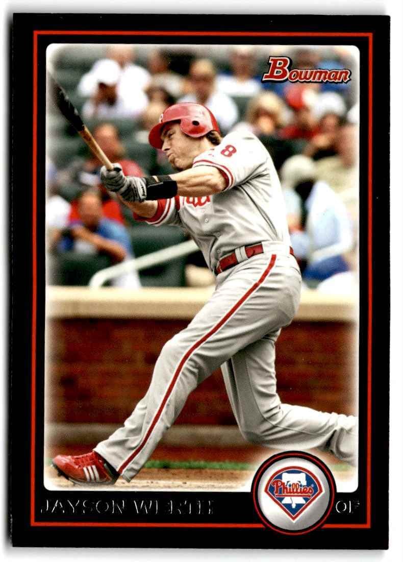 2010 Bowman Jayson Werth Philadelphia Phillies #53