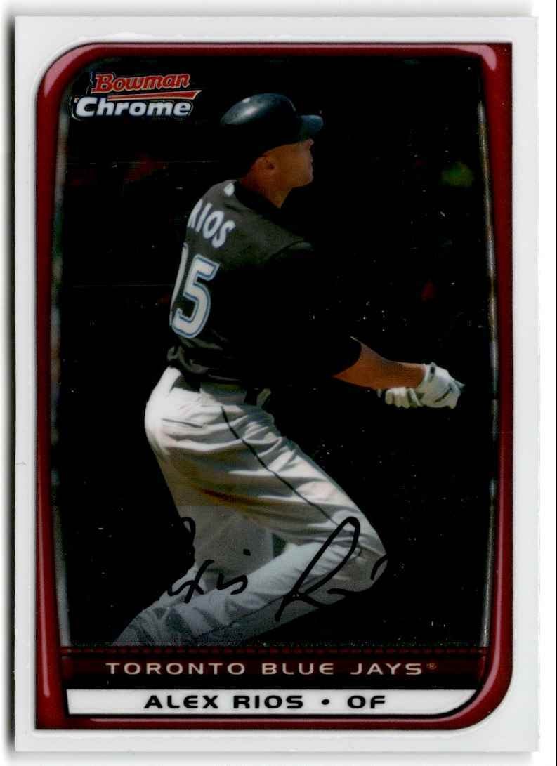 2008 Bowman Chrome Alex Rios Toronto Blue Jays #111