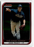 2008 Bowman Chrome Jake Peavy b San Diego Padres #167