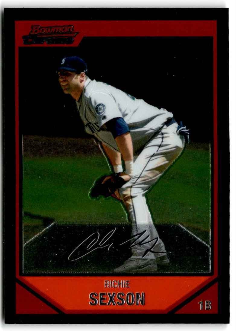 2007 Bowman Chrome Richie Sexton New York Yankees #103
