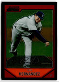 2007 Bowman Chrome Felix Hernandez Seattle Mariners #162