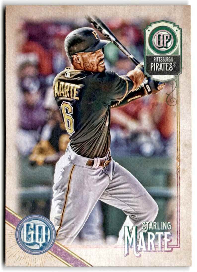 2018 Topps Gypsy Queen Starling Marte OF Pittsburgh Pirates #15
