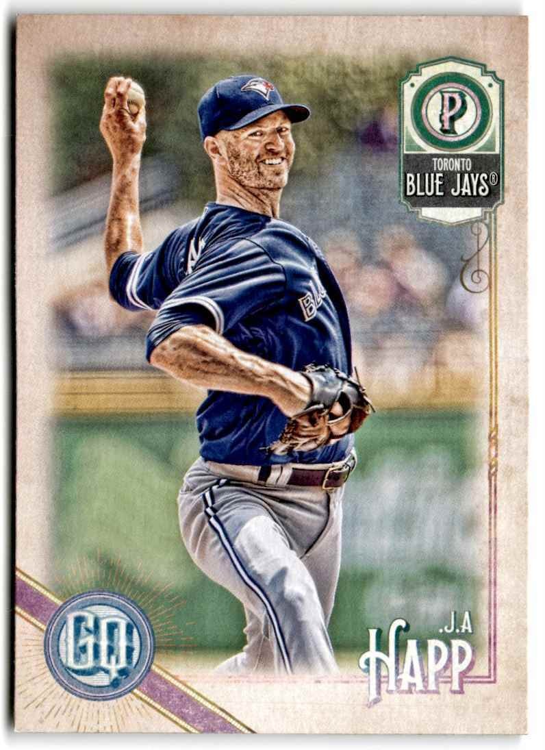 2018 Topps Gypsy Queen J.A. Happ Toronto Blue Jays #62