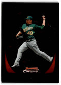 2011 Bowman Chrome Brett Anderson Oakland Athletics #40