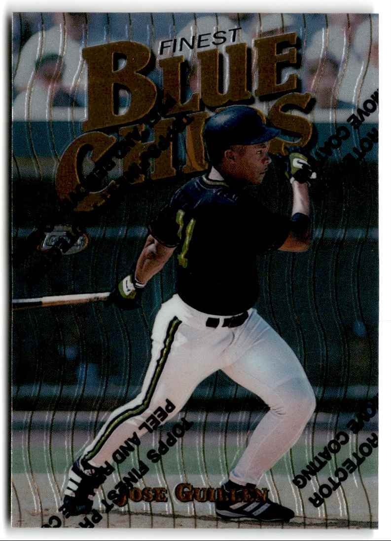 1997 Finest w Coating Jose Guillren Pittsburgh Pirates #182