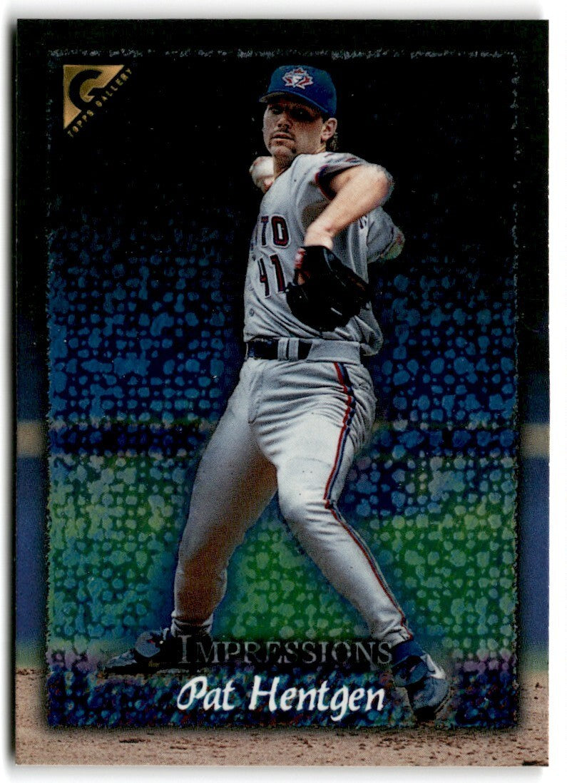 1998 Topps Gallery Pat Hentgen Toronto Blue Jays #142