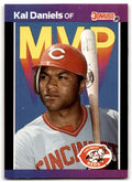 1989 Donruss Kal Daniels Cincinnati Reds #BC-18D