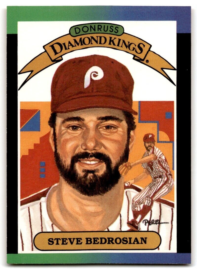 1989 Donruss Steve Bedrosian Philadelphia Phillies #24