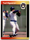 1989 Donruss Ted Higuera Milwaukee Brewers #175