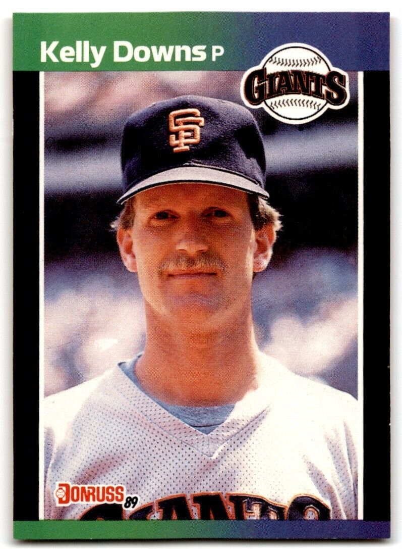 1989 Donruss Kelly Downs San Francisco Giants #367
