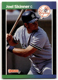 1989 Donruss Joel Skinner New York Yankees #427