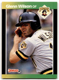 1989 Donruss Glenn Wilson Pittsburgh Pirates #447