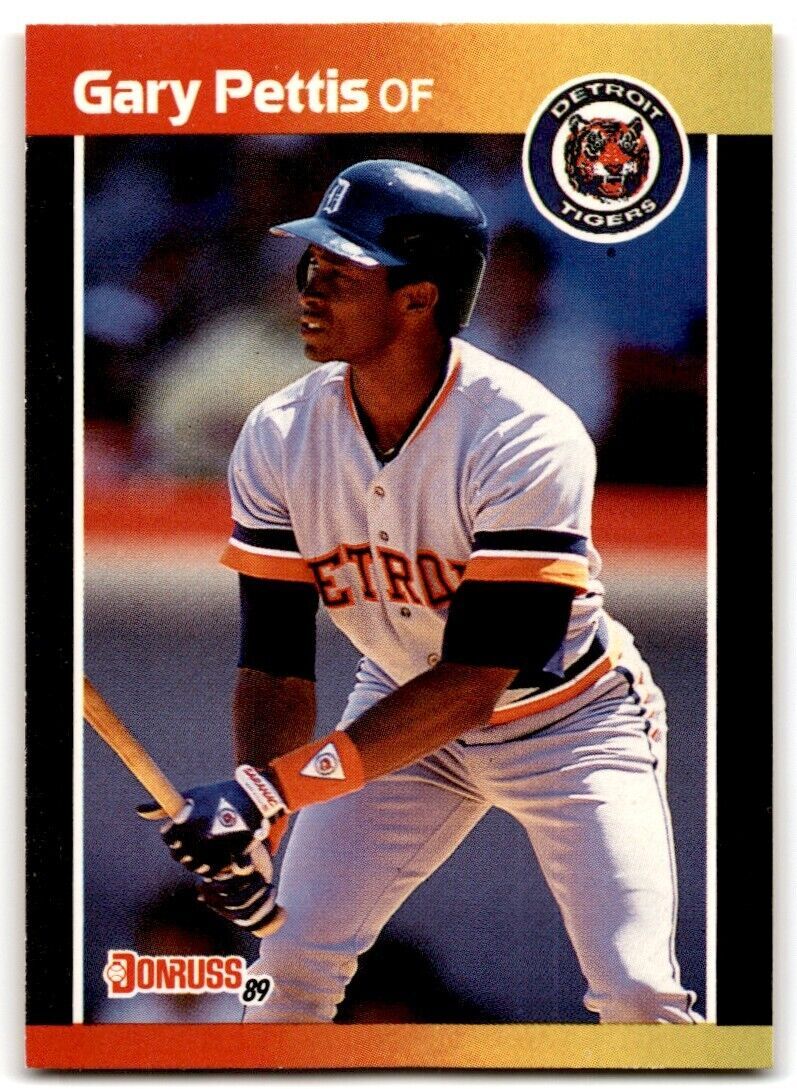 1989 Donruss Gary Pettis a Detroit Tigers #60