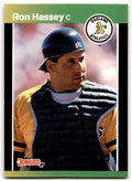 1989 Donruss Ron Hassey . Oakland Athletics #361
