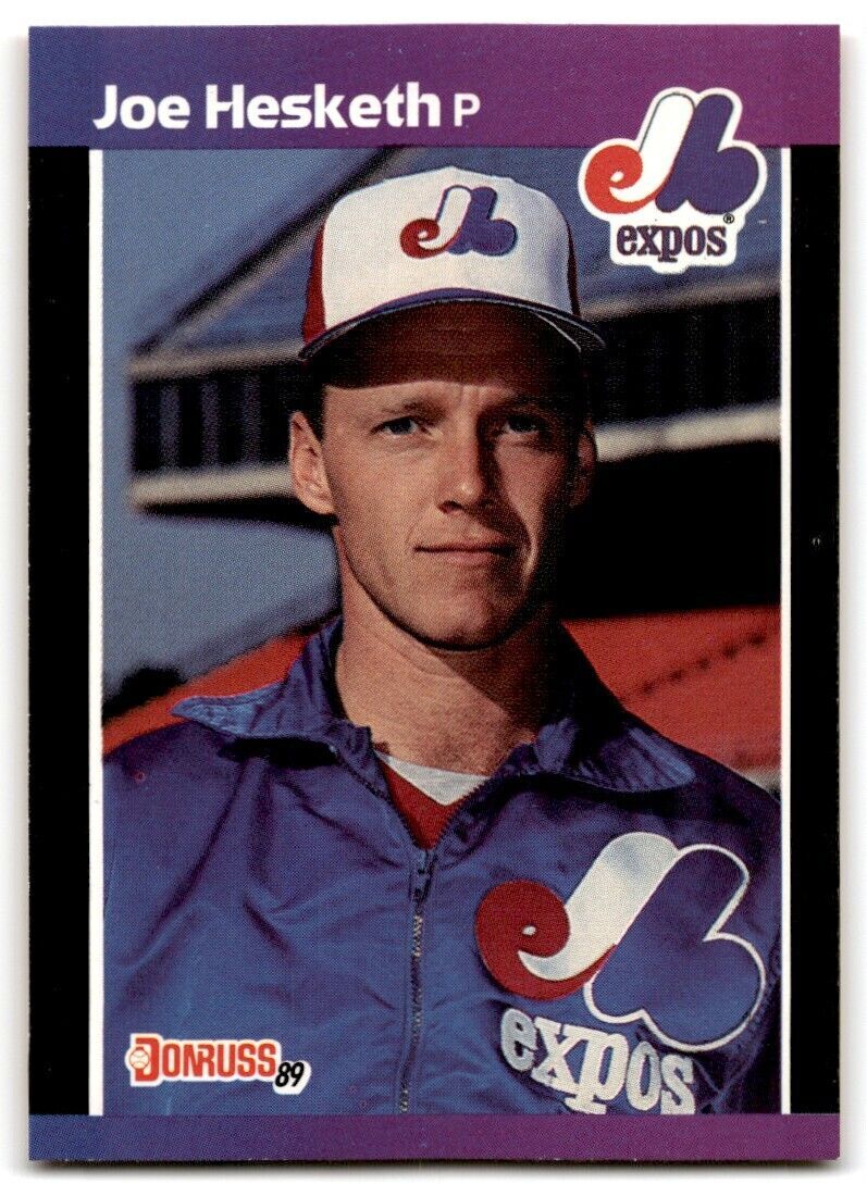 1989 Donruss Joe Hesketh Montreal Expos #460