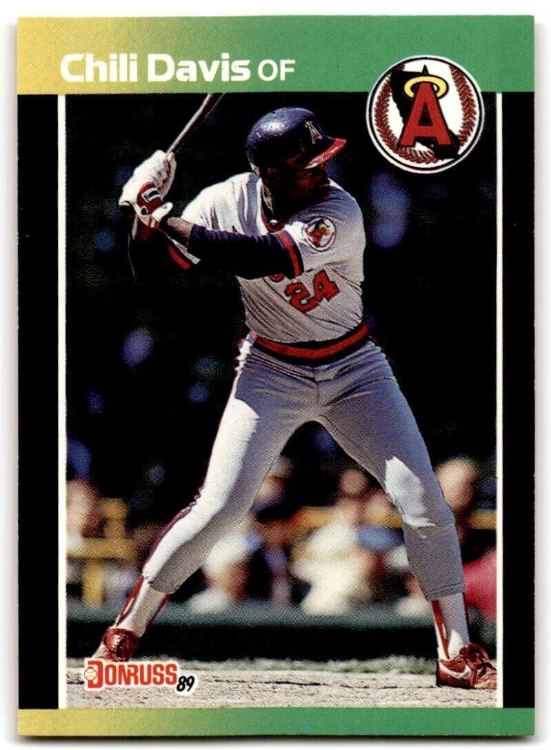 1989 Donruss Chili Davis . California Angels #449