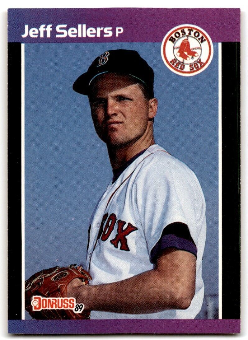 1989 Donruss Jeff Sellers Boston Red Sox #517