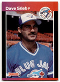 1989 Donruss Toronto Blue Jays Dave Stieb #349