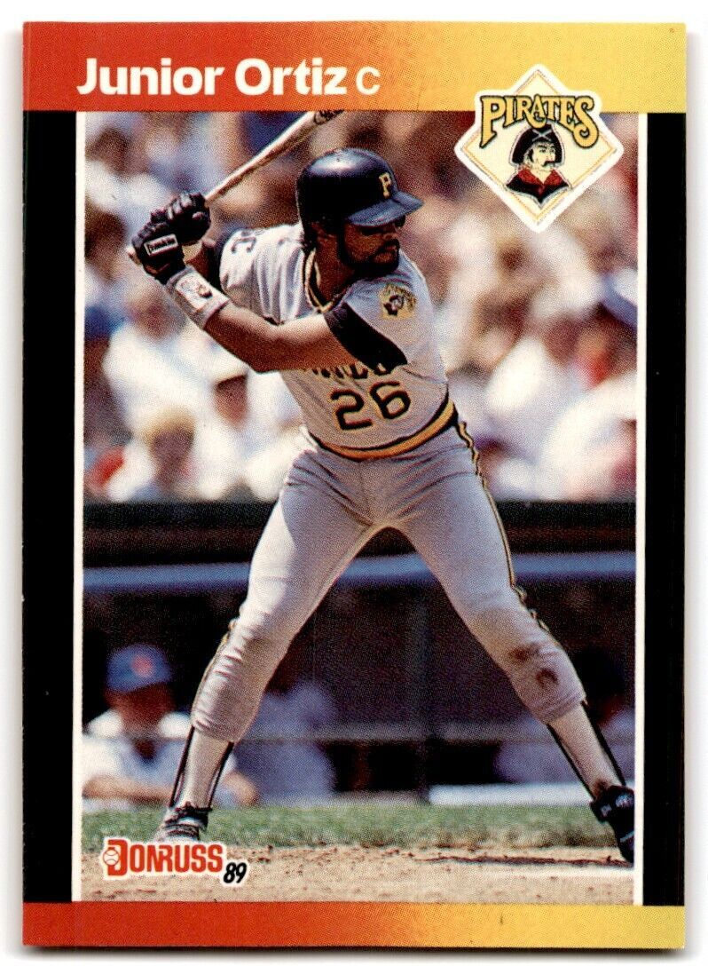 1989 Donruss Junior Ortiz / Pittsburgh Pirates #387