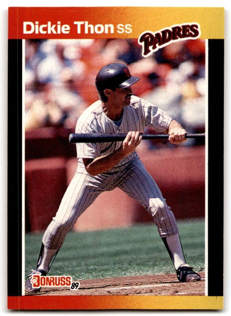 1989 Donruss Dickie Thon San Diego Padres #441
