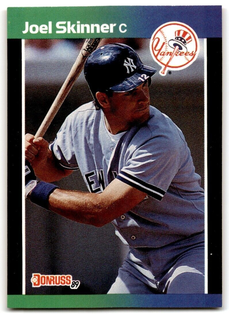 1989 Donruss Joel Skinner / New York Yankees #427