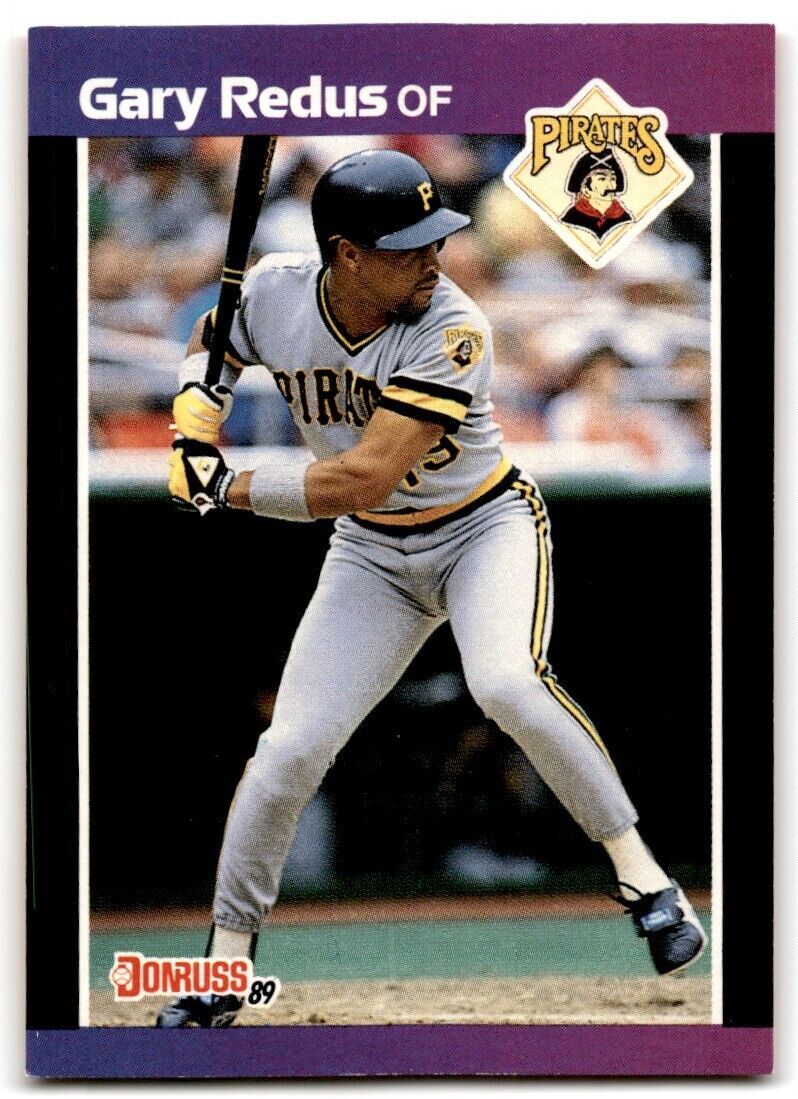 1989 Donruss Gary Redus c Pittsburgh Pirates #605