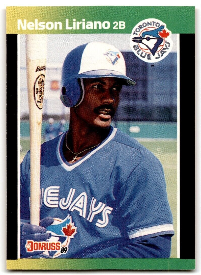 1989 Donruss Nelson Liriano \ Toronto Blue Jays #627
