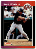 1989 Donruss Kent Hrbek . Minnesota Twins #199