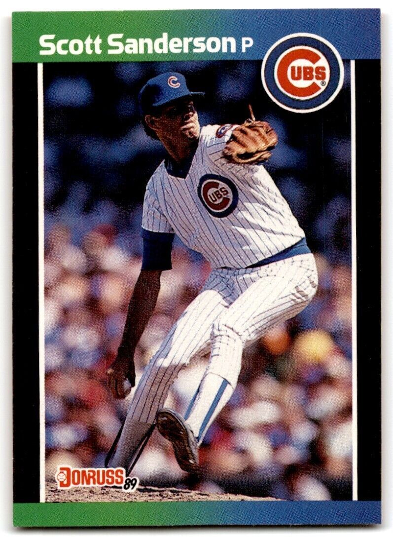1989 Donruss Scott Sanderson , Chicago Cubs #629