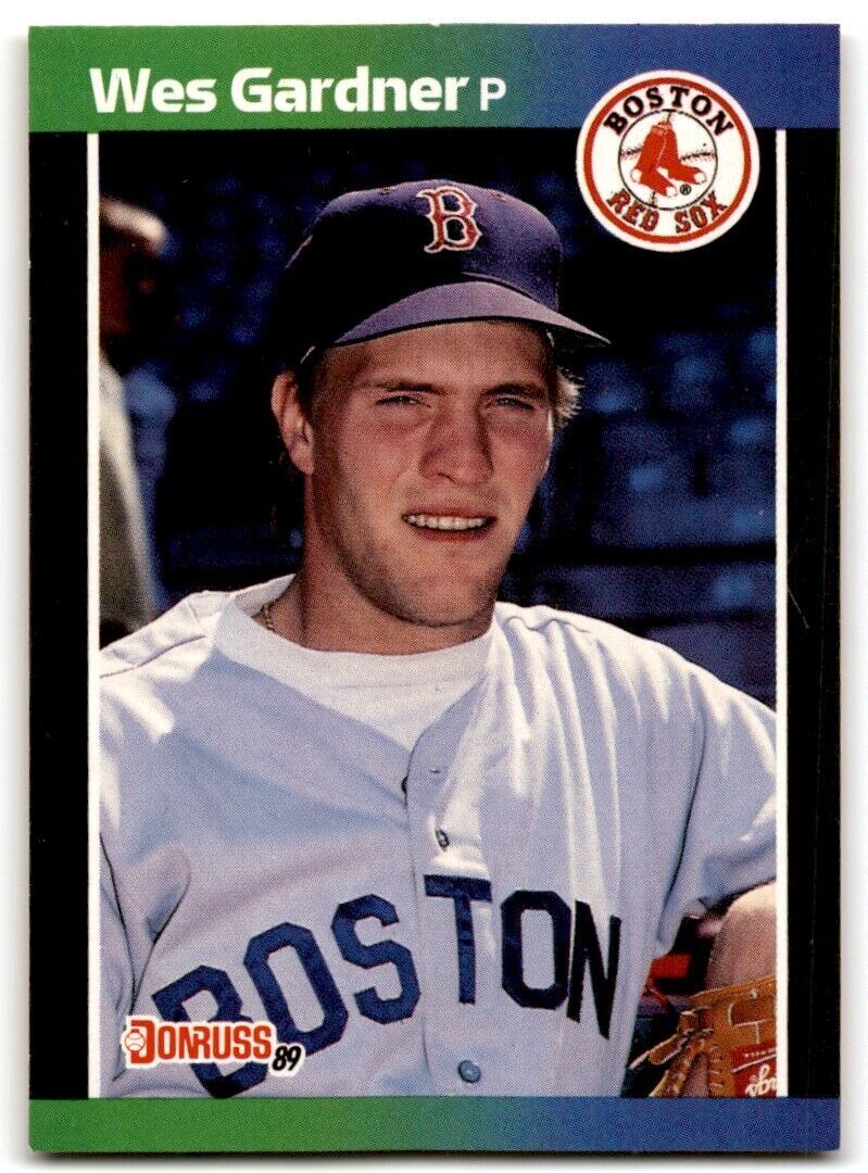 1989 Donruss Wes Gardner b Boston Red Sox #541