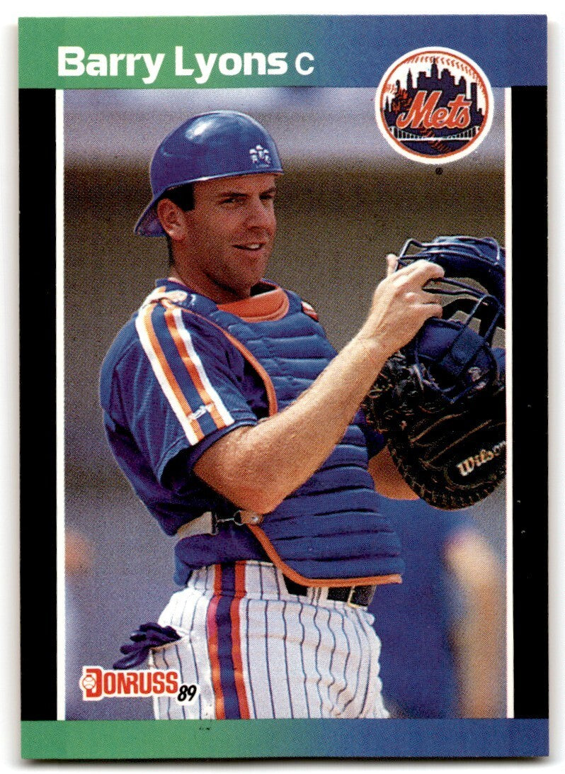 1989 Donruss Barry Lyons , New York Mets #572