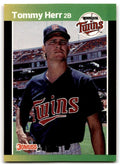 1989 Donruss Tommy Herr Minnesota Twins #301