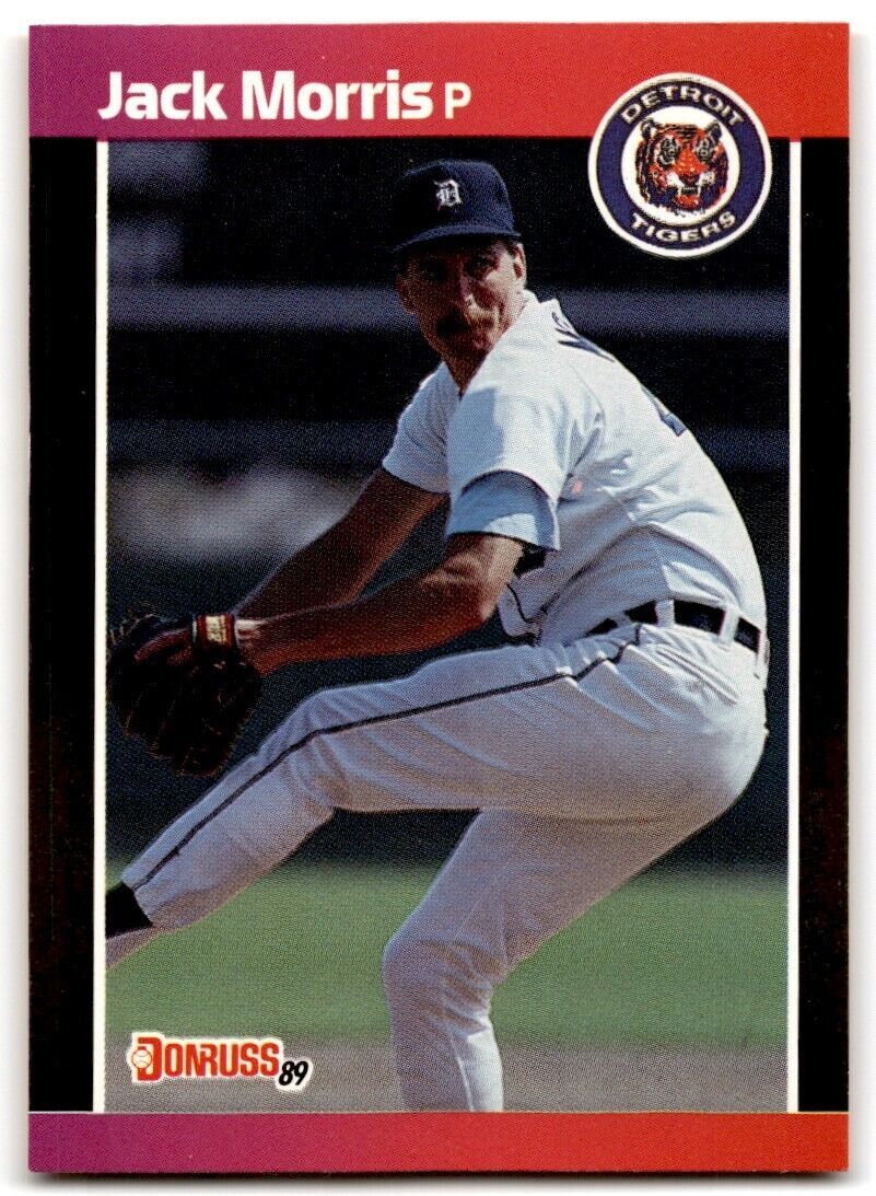 1989 Donruss Jack Morris , Detroit Tigers #234