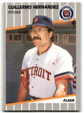 1989 Fleer Guillermo Hernandez Detroit Tigers #135