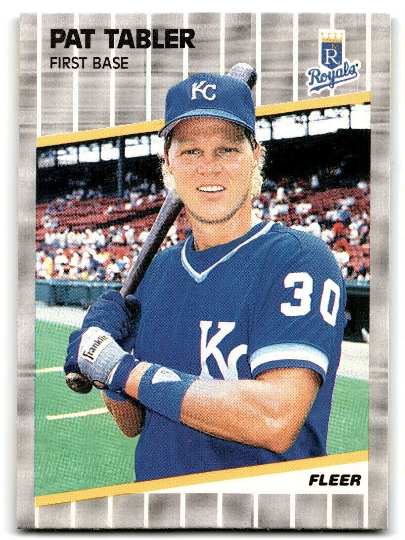 1989 Fleer Pat Tabler / Kansas City Royals #294