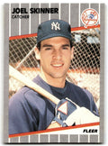 1989 Fleer Joel Skinner New York Yankees #270