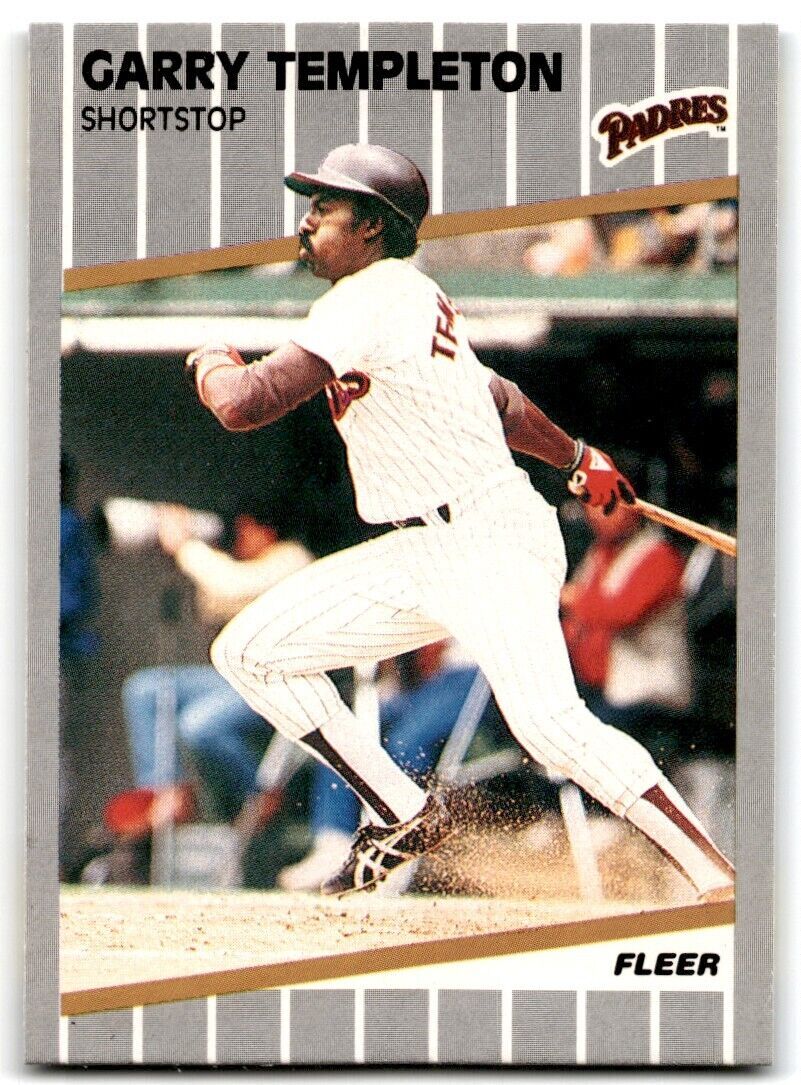 1989 Fleer Garry Templeton San Diego Padres #319