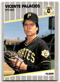 1989 Fleer Vicente Palacios p Pittsburgh Pirates #216