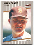 1989 Fleer Mark Grant San Diego Padres #304