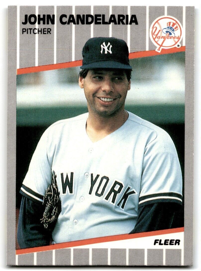 1989 Fleer John Candelaria / New York Yankees #251