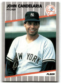 1989 Fleer John Candelaria / New York Yankees #251