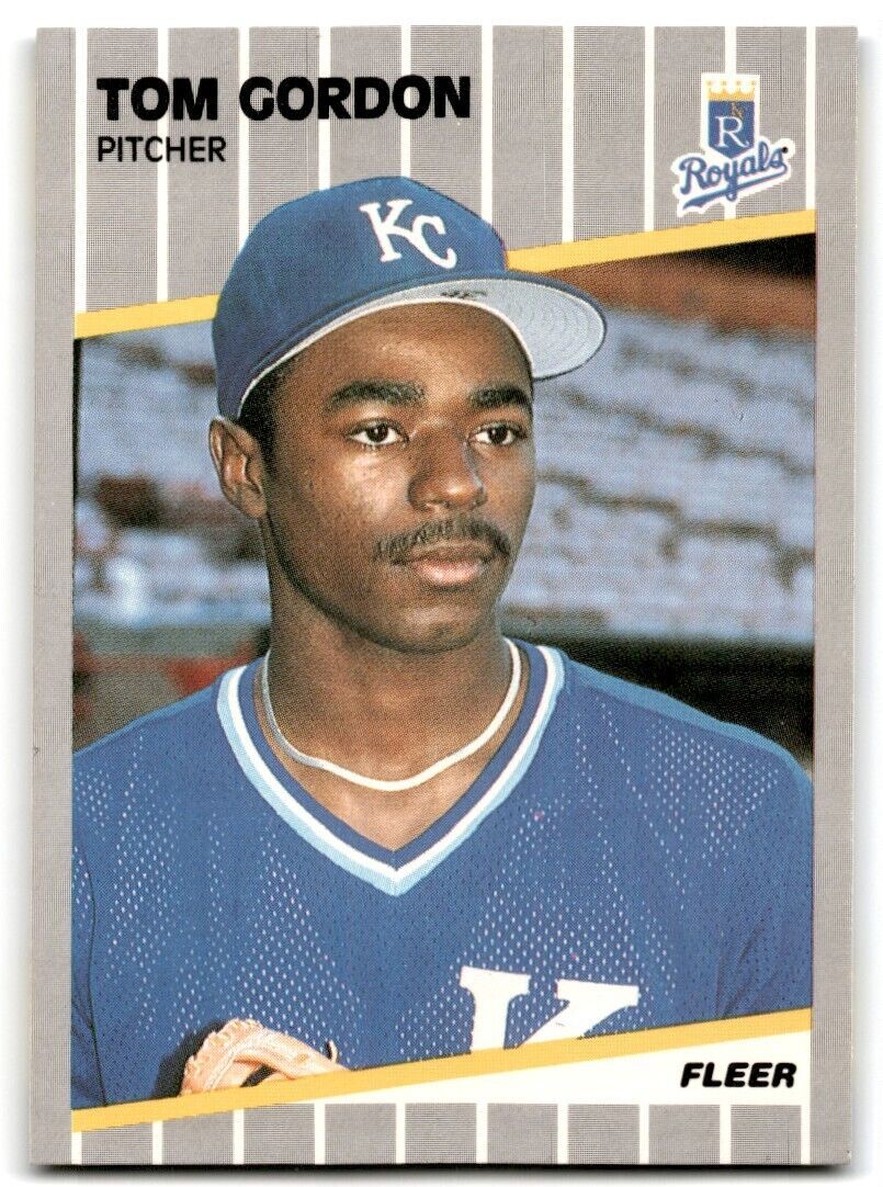 1989 Fleer Tom Gordon Rookie Kansas City Royals #284
