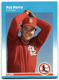 1987 Fleer Pat Perry p St. Louis Cardinals #307