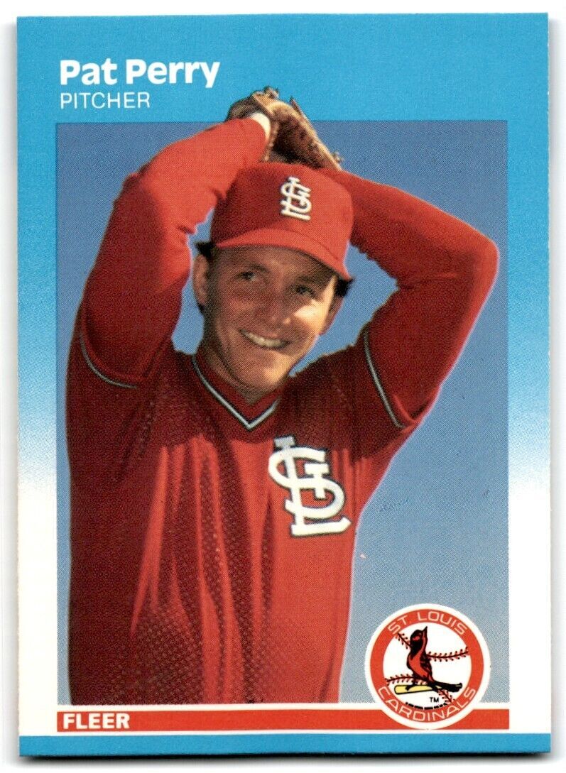 1987 Fleer Pat Perry p St. Louis Cardinals #307