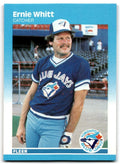 1987 Fleer Ernie Whitt / Toronto Blue Jays #240