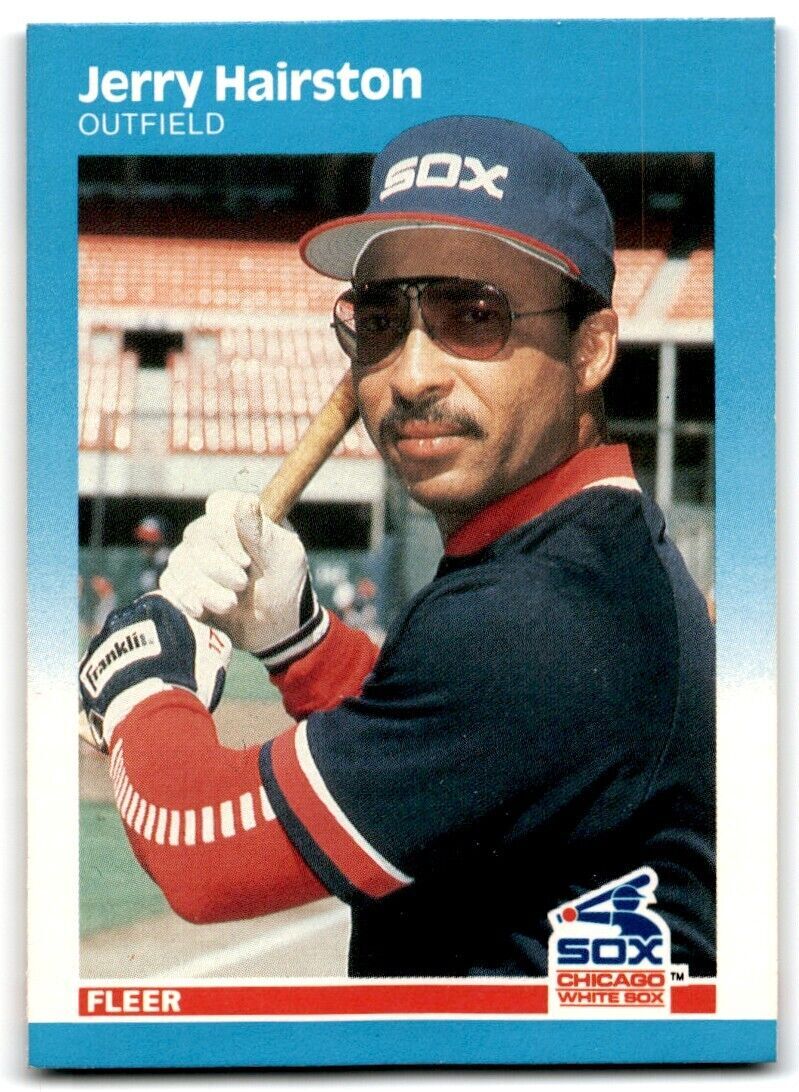 1987 Fleer Jerry Hairston Chicago White Sox #498